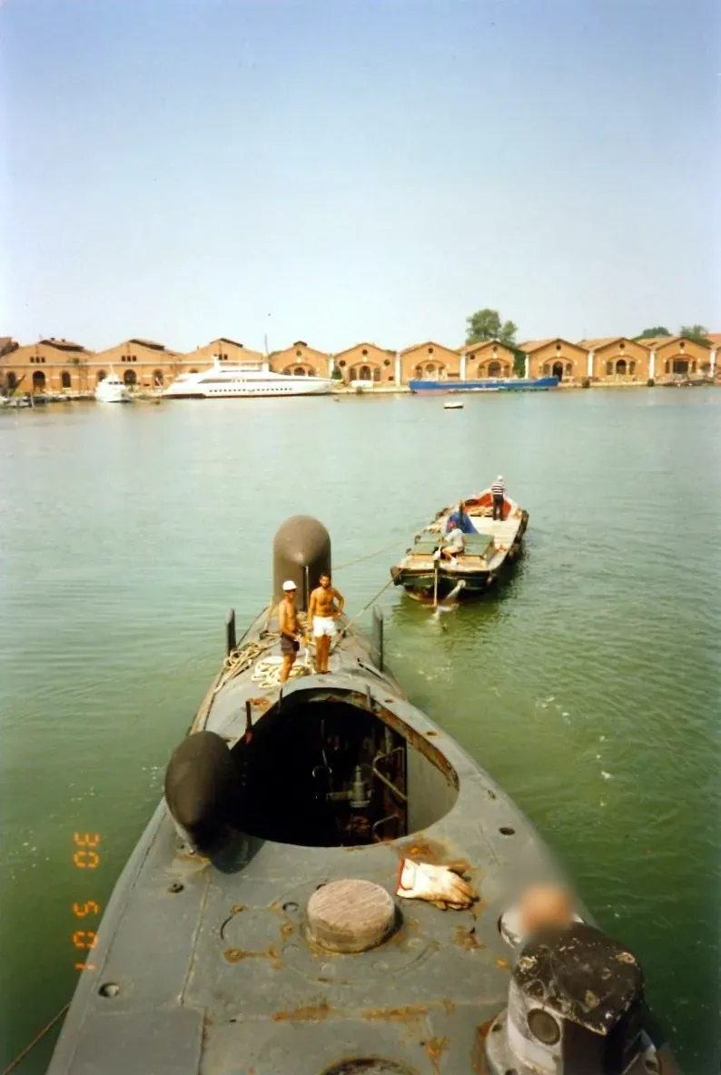 The bow of the Dandolo · 2001